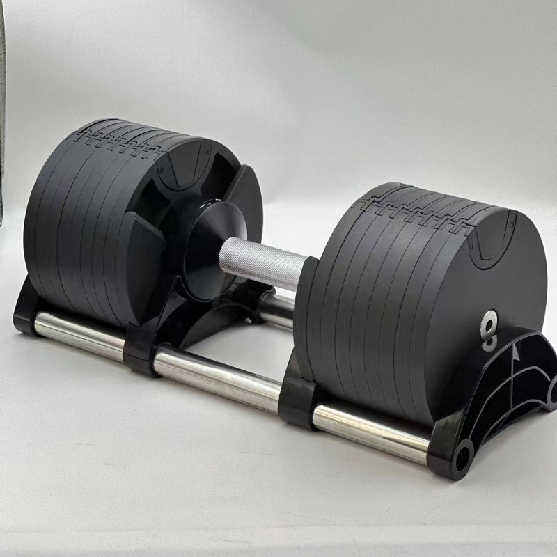 Adjustable Dumbbell Pair 40Kg - Регулируемый фитнес-набор с гантелью из чугуна