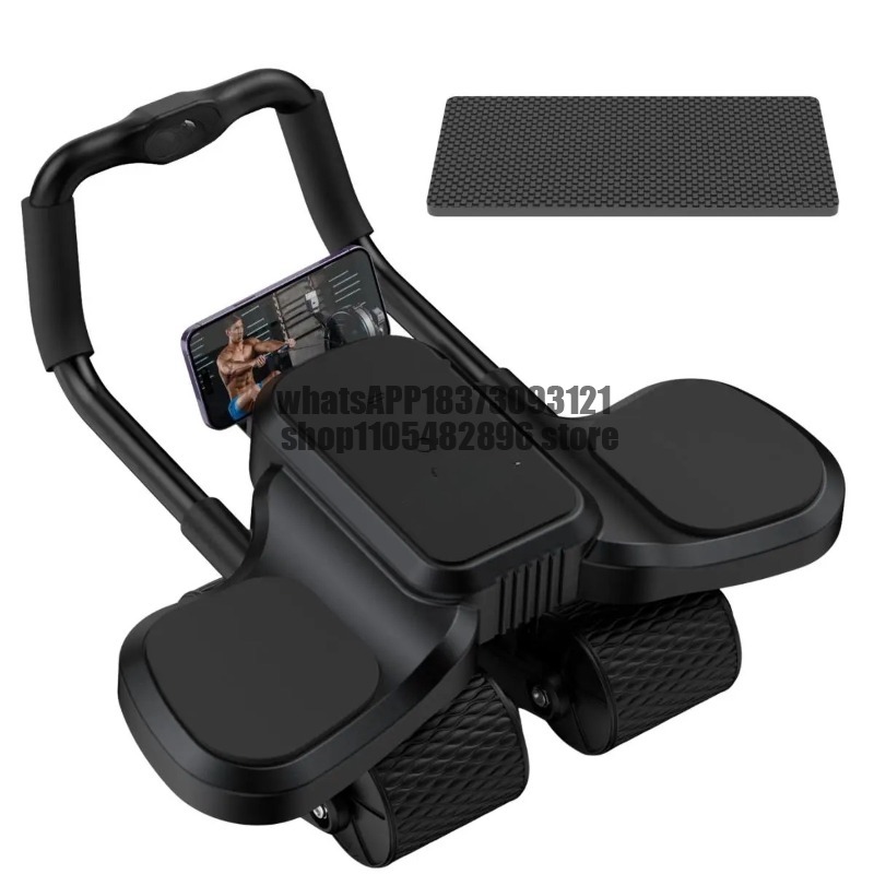 Ab Roller Wheel With Elbow Support - Тренажер для пресса 2-в-1: ролик с