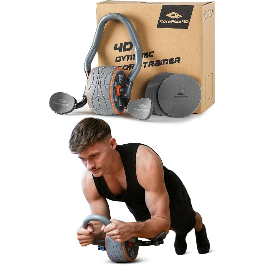 Ab Roller Wheel With Elbow Support - CoreFlex4D – ролик для упражнений на