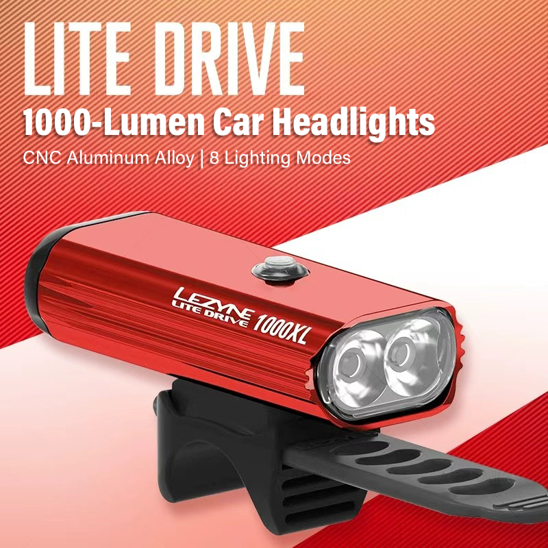 Велосипедный фонарь LEZYNE 100 – обзор и цена Rechargeable Bicycle Headlight 1000 Lumen