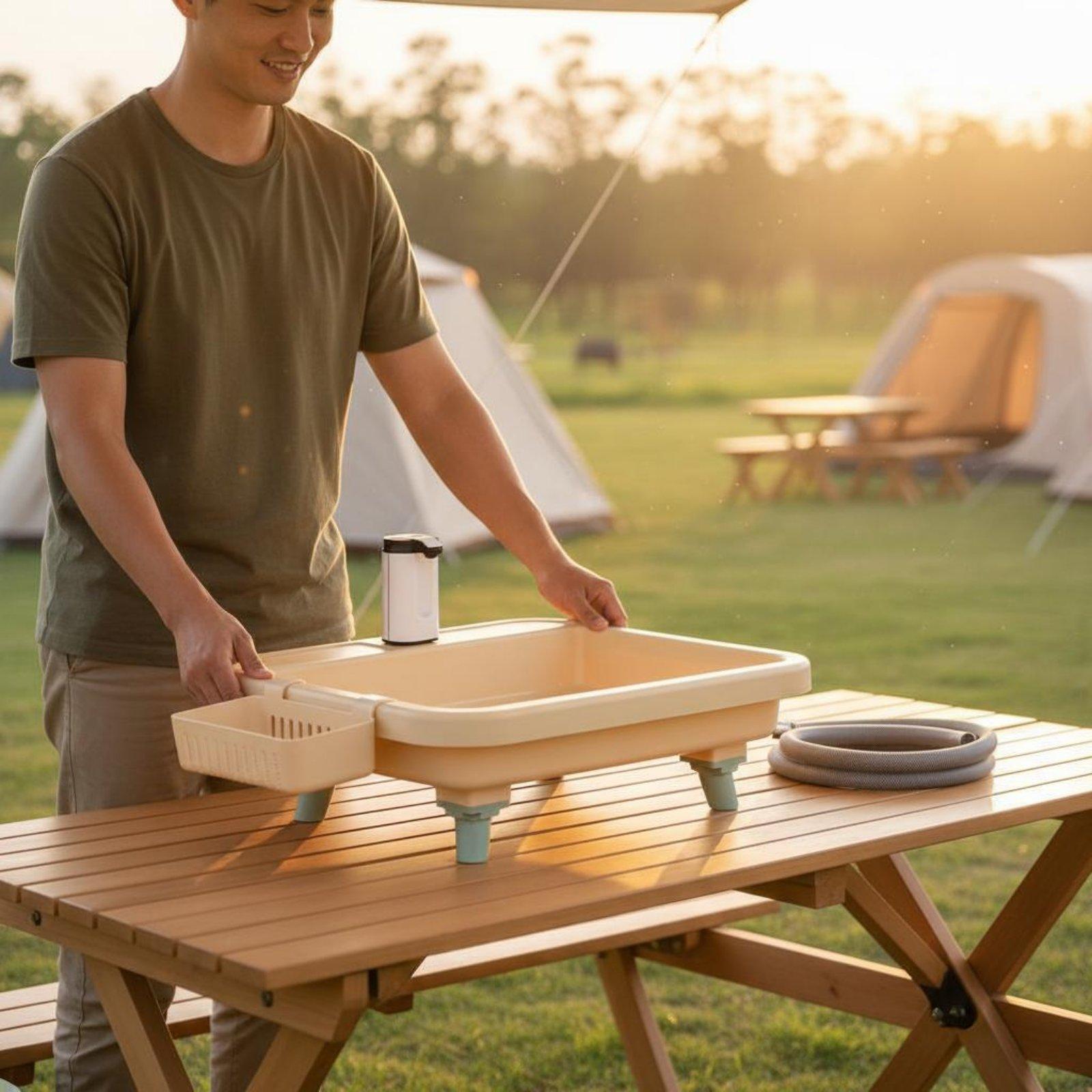 Портативная походная раковина  – обзор и цена Camping