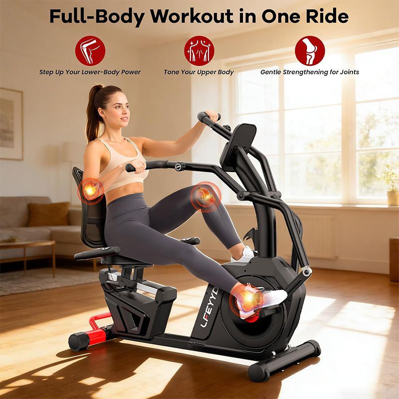 Велотренажер Pooboo для домашн – обзор и цена Exercise Bike Magnetic Resistance