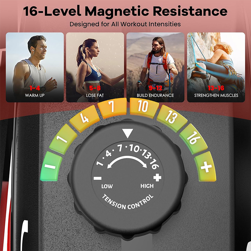 Велотренажер Pooboo для домашн – обзор и цена Exercise Bike Magnetic Resistance