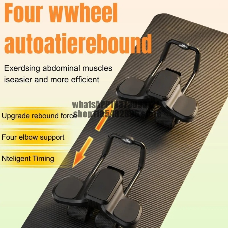 Тренажер для пресса 2-в-1: рол – обзор и цена Ab Roller Wheel With Elbow Support
