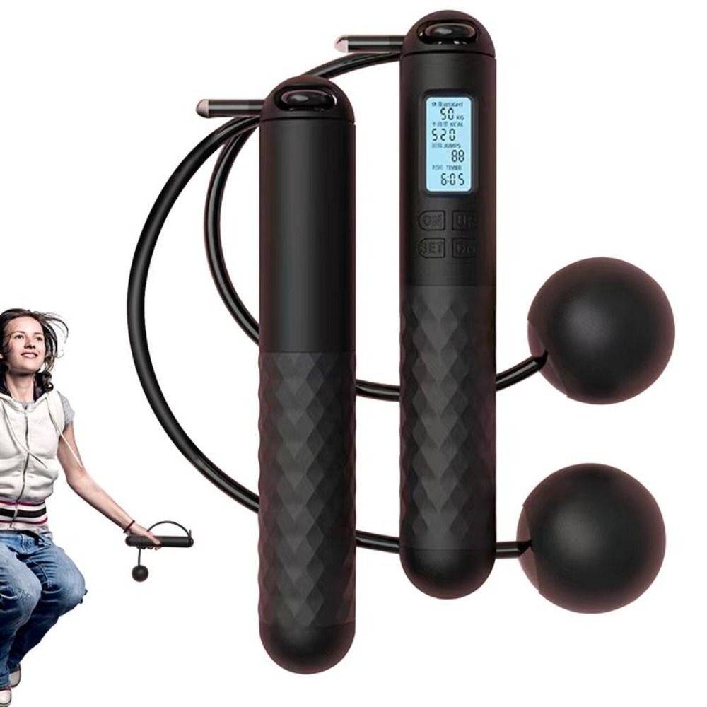 Беспроводная скакалка без вере – обзор и цена Smart Jump Rope Digital Counter
