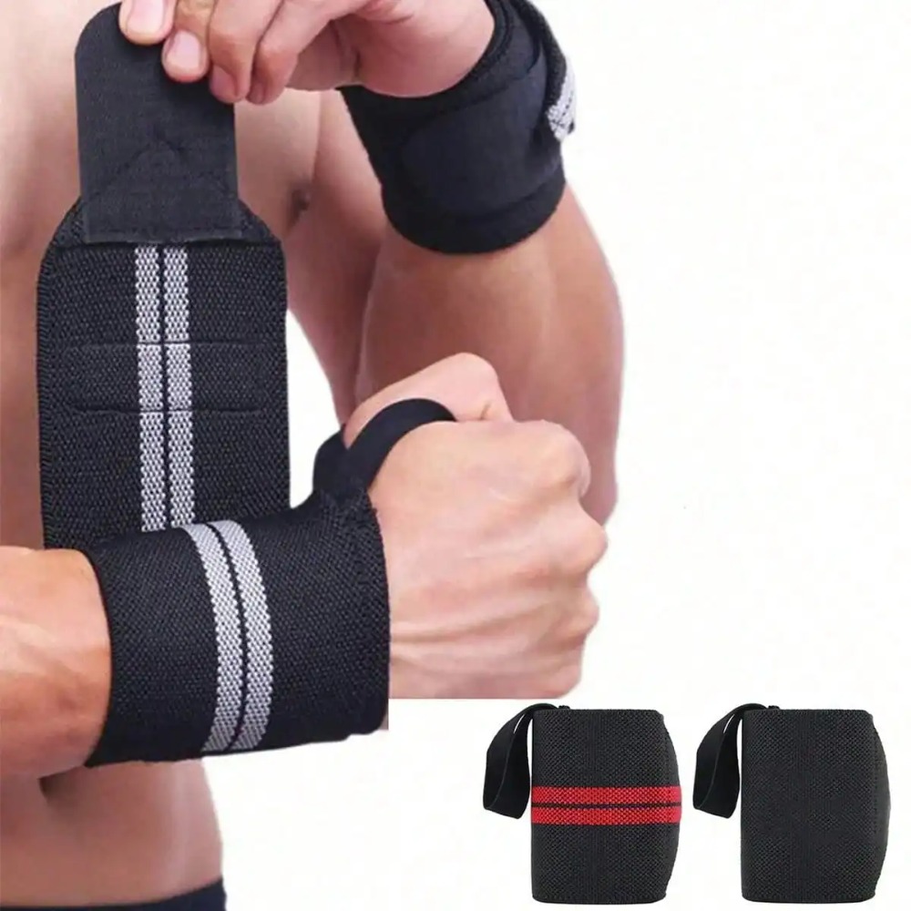 2 шт. эластичных бинтов для за – обзор и цена Wrist Wraps Weightlifting Support