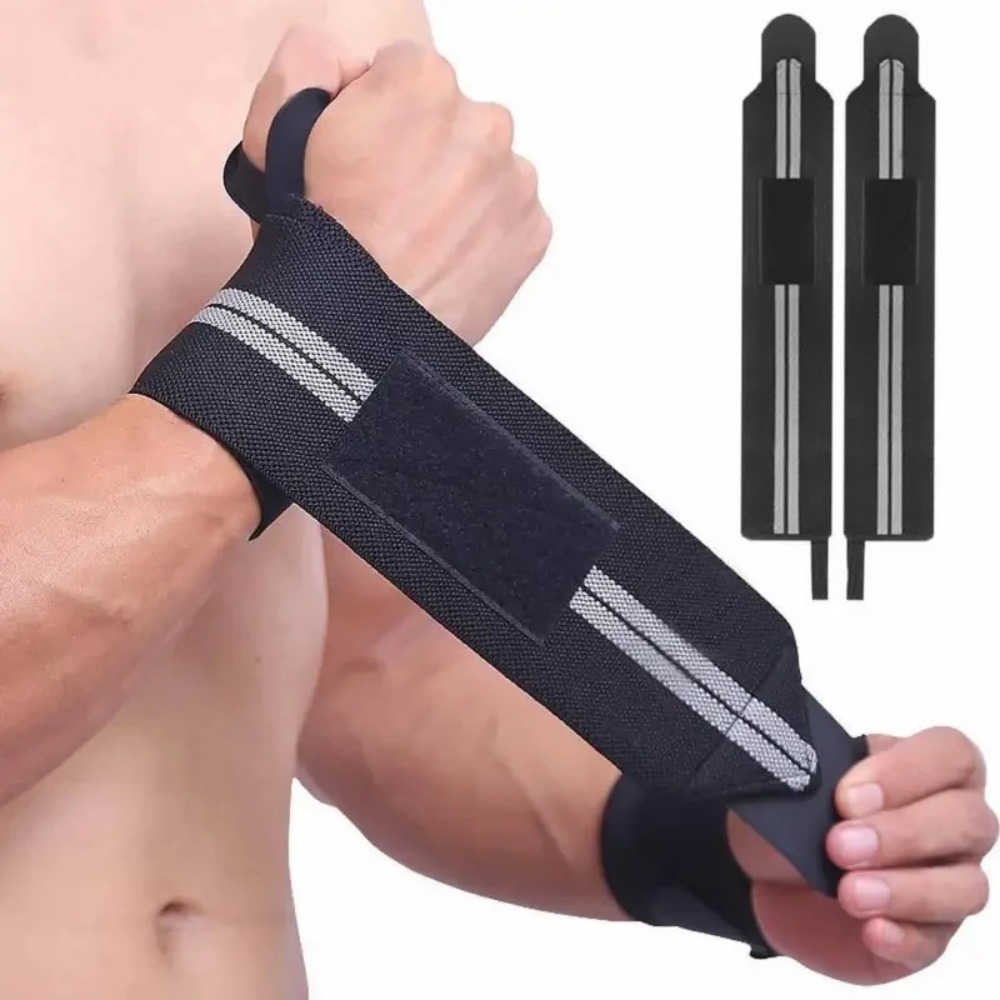 2 шт. эластичных бинтов для за – обзор и цена Wrist Wraps Weightlifting Support