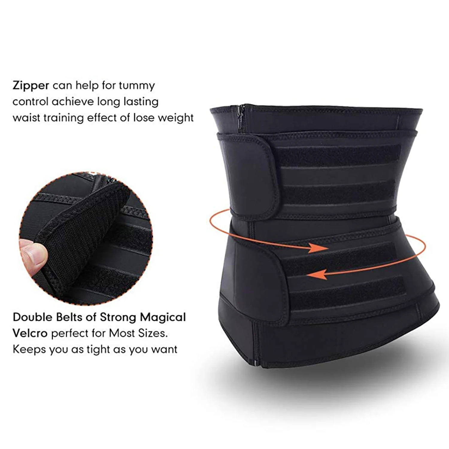 Неопреновый тренажер для талии – обзор и цена Sweat Waist Trainer Belt Neoprene