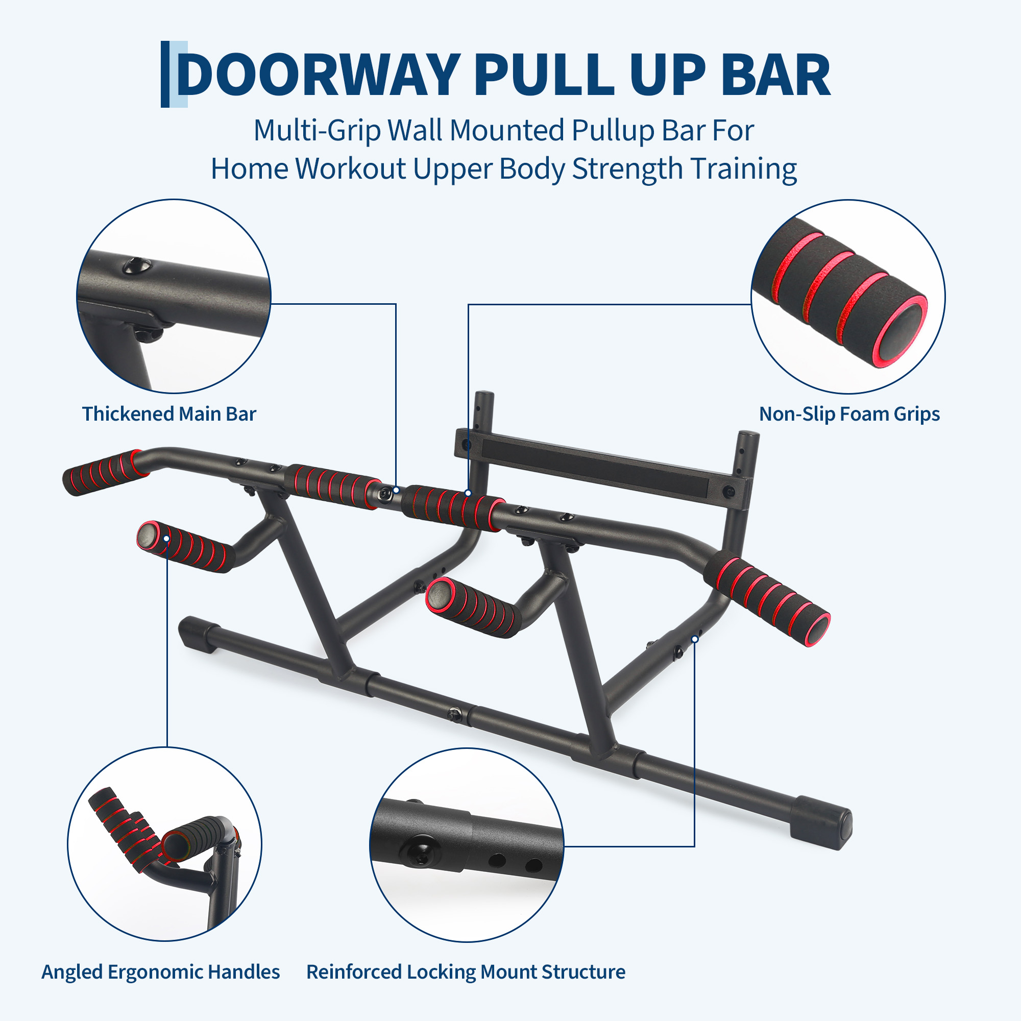 Регулируемая перекладина для п – обзор и цена Door Pull Up Bar No Screw